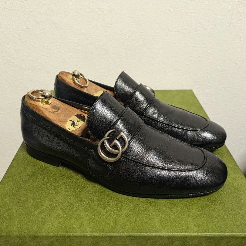 Gucci GG Marmont Loafer Black 7 1 2