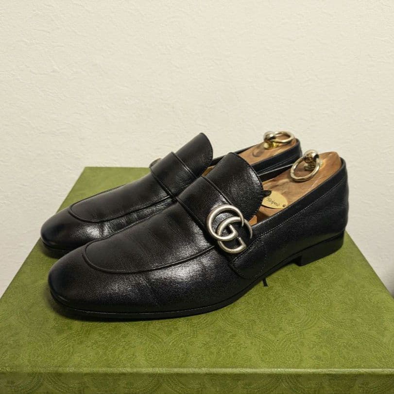 Gucci GG Marmont Loafer Black 7 1 2