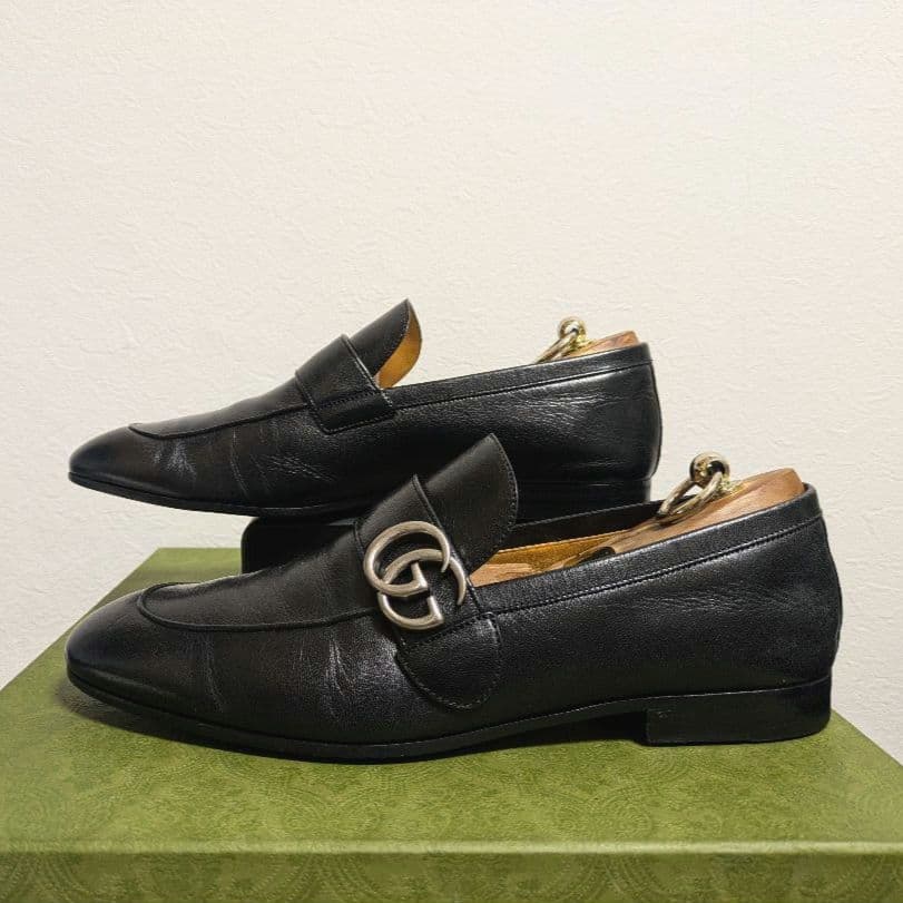 Gucci GG Marmont Loafer Black 7 1 2
