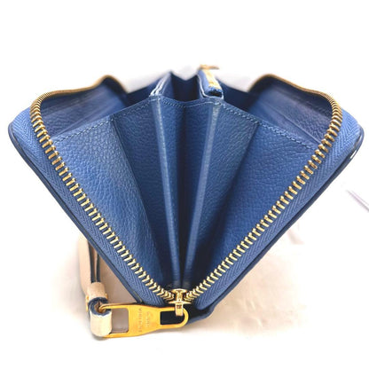 Louis Vuitton Empreinte Blue Jean Zippy Wallet — view 2