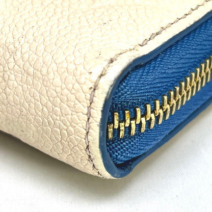 Louis Vuitton Empreinte Blue Jean Zippy Wallet — view 7