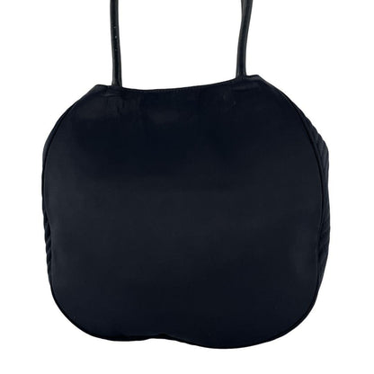 Yves Saint Laurent YSL Logo Handbag Shoulder Strap Nylon Navy Y2k