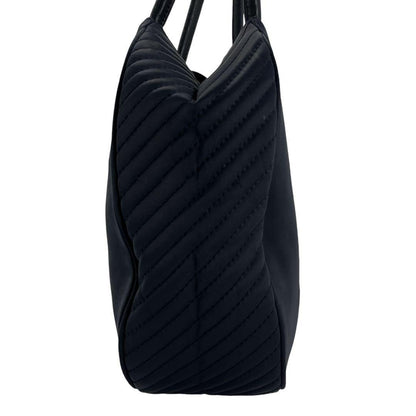 Yves Saint Laurent YSL Logo Handbag Shoulder Strap Nylon Navy Y2k