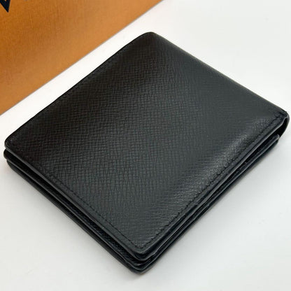 Louis Vuitton Portefeuille Amerigo NM Taiga Compact Marco Wallet — view 5