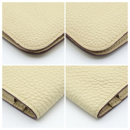 Hermes Dogon GM Taurillon Cream Wallet — view 8