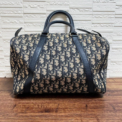 Dior Trotter Canvas Leather Mini Boston Hand — view 2
