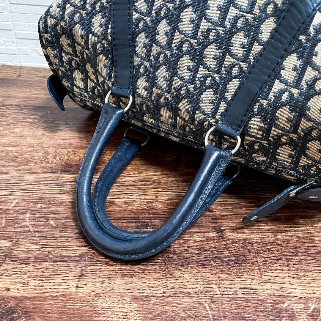 Dior Trotter Canvas Leather Mini Boston Hand — view 6