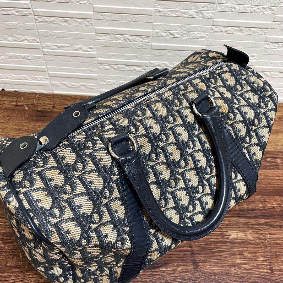 Dior Trotter Canvas Leather Mini Boston Hand — view 7