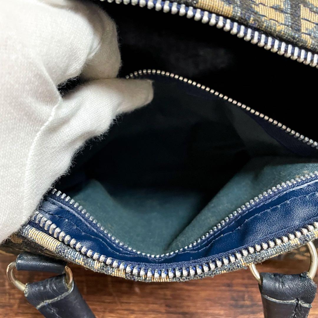 Dior Trotter Canvas Leather Mini Boston Hand — view 9
