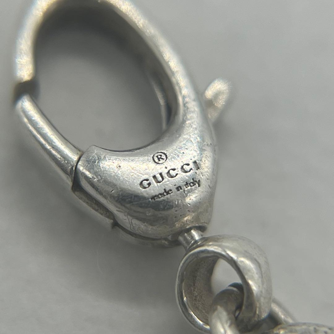 Gucci Interlocking Necklace Silver — view 5