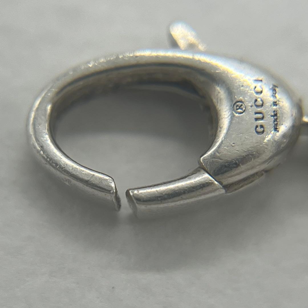 Gucci Interlocking Necklace Silver — view 7
