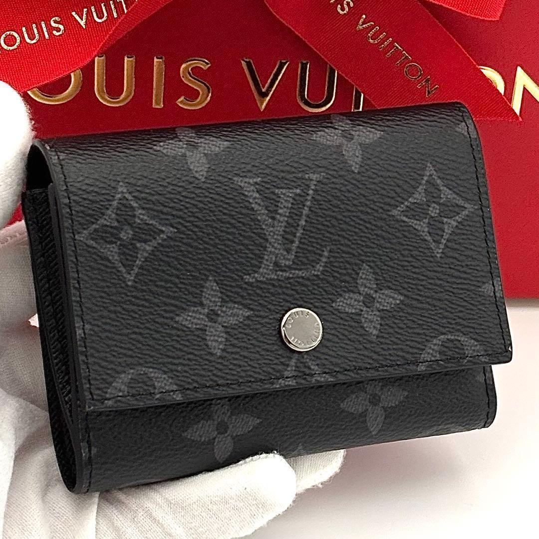 Louis Vuitton Victor Wallet Monogram Eclipse Black