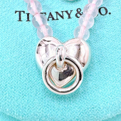 Tiffany & Co Door Knocker Quartz Necklace 925 Silver