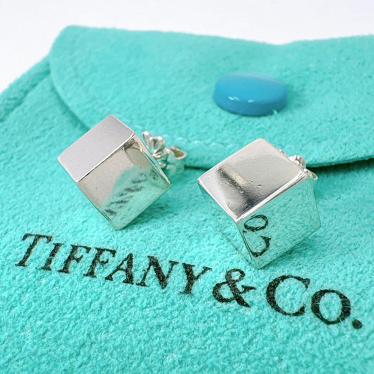 Tiffany & Co Cube Earrings In 925 Silver