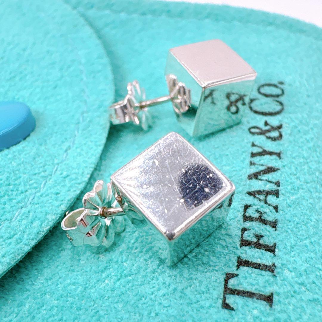 Tiffany & Co Cube Earrings In 925 Silver
