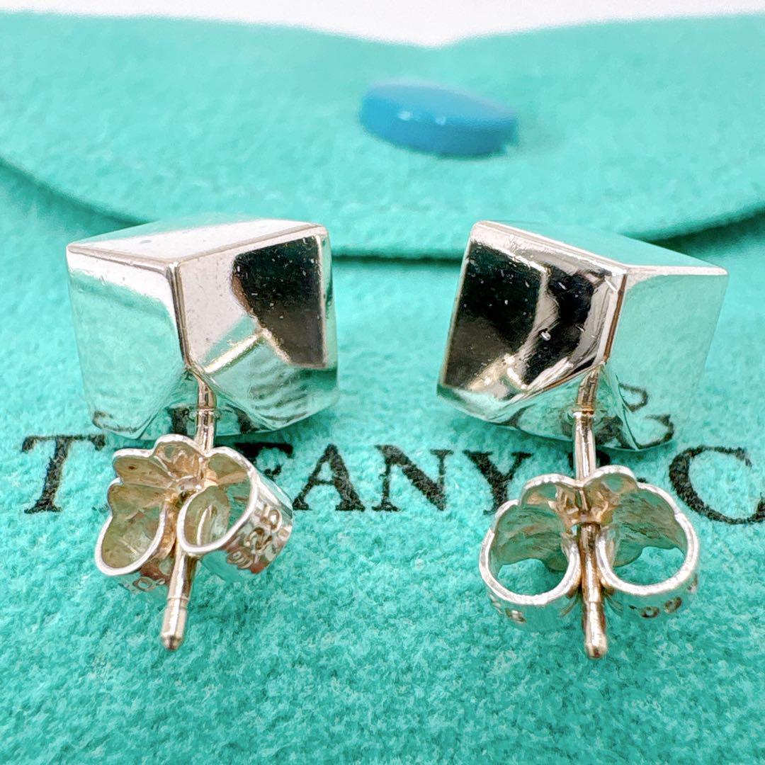 Tiffany & Co Cube Earrings In 925 Silver