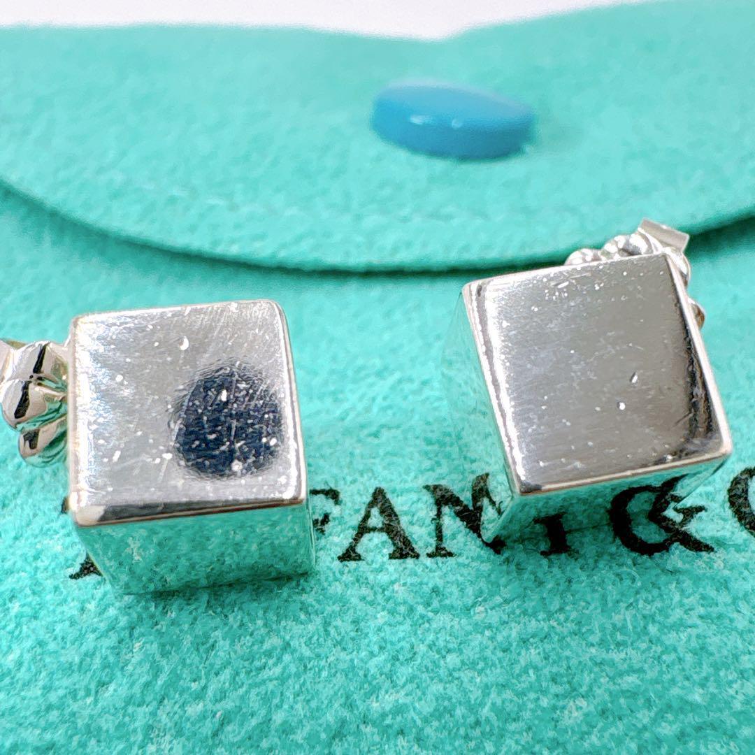 Tiffany & Co Cube Earrings In 925 Silver