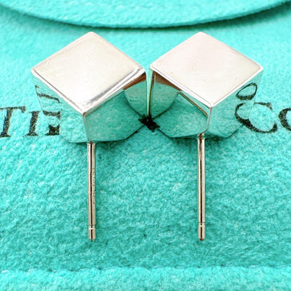 Tiffany & Co Cube Earrings In 925 Silver