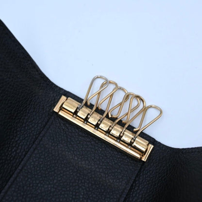 Louis Vuitton Monogram Empreinte Multicles 6 Key Case Black Key Holder