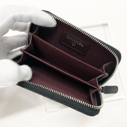 Chanel Quilted Lambskin CC Logo Coin Case Card — view 6
