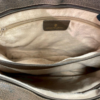 Gucci GG Shoulder Bag Brown Beige Leather — view 5