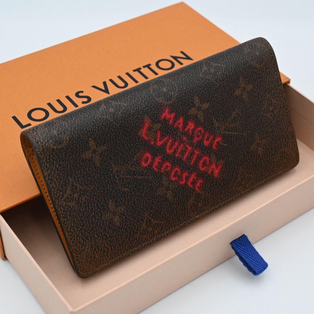 Louis Vuitton Monogram Portefeuille Brazza Wallet Brown Limited