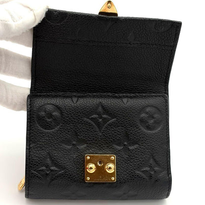 Louis Vuitton Wallet Monogram Portefeuille Metis Compact Black — view 3