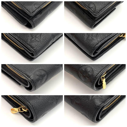 Louis Vuitton Wallet Monogram Portefeuille Metis Compact Black — view 8