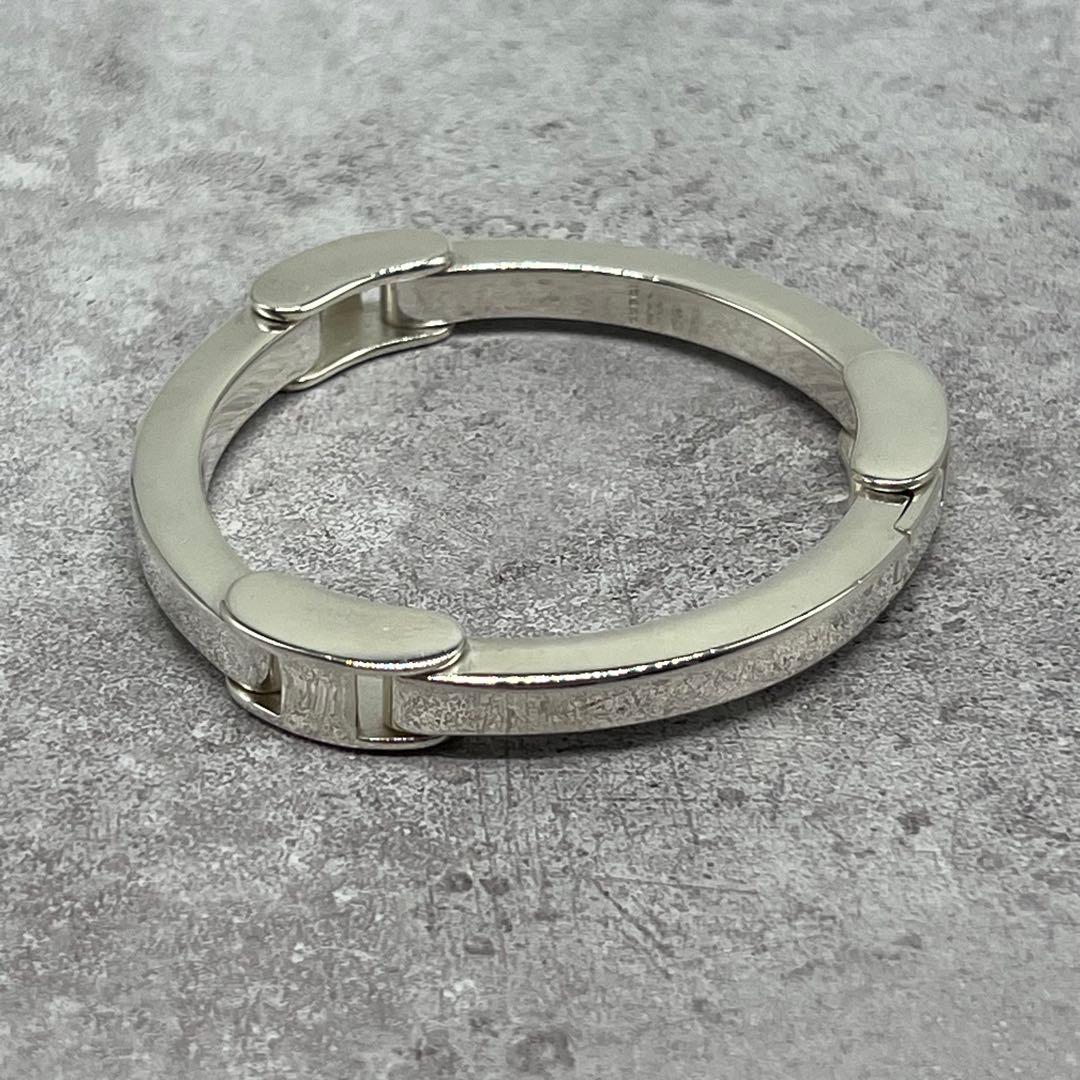 Gucci Big Plate Bracelet 925 Sterling Silver Vintage