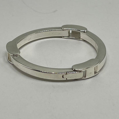 Gucci Big Plate Bracelet 925 Sterling Silver Vintage — view 3