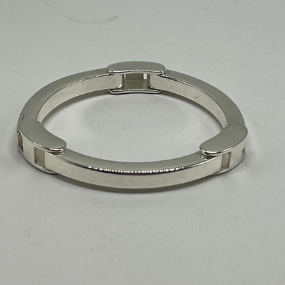 Gucci Big Plate Bracelet 925 Sterling Silver Vintage — view 4