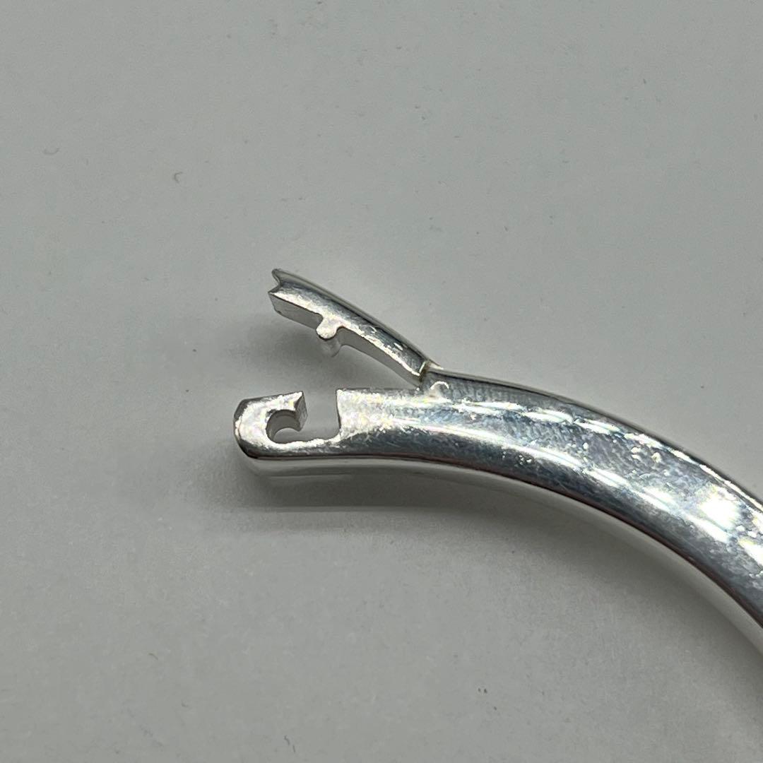 Gucci Big Plate Bracelet 925 Sterling Silver Vintage — view 8