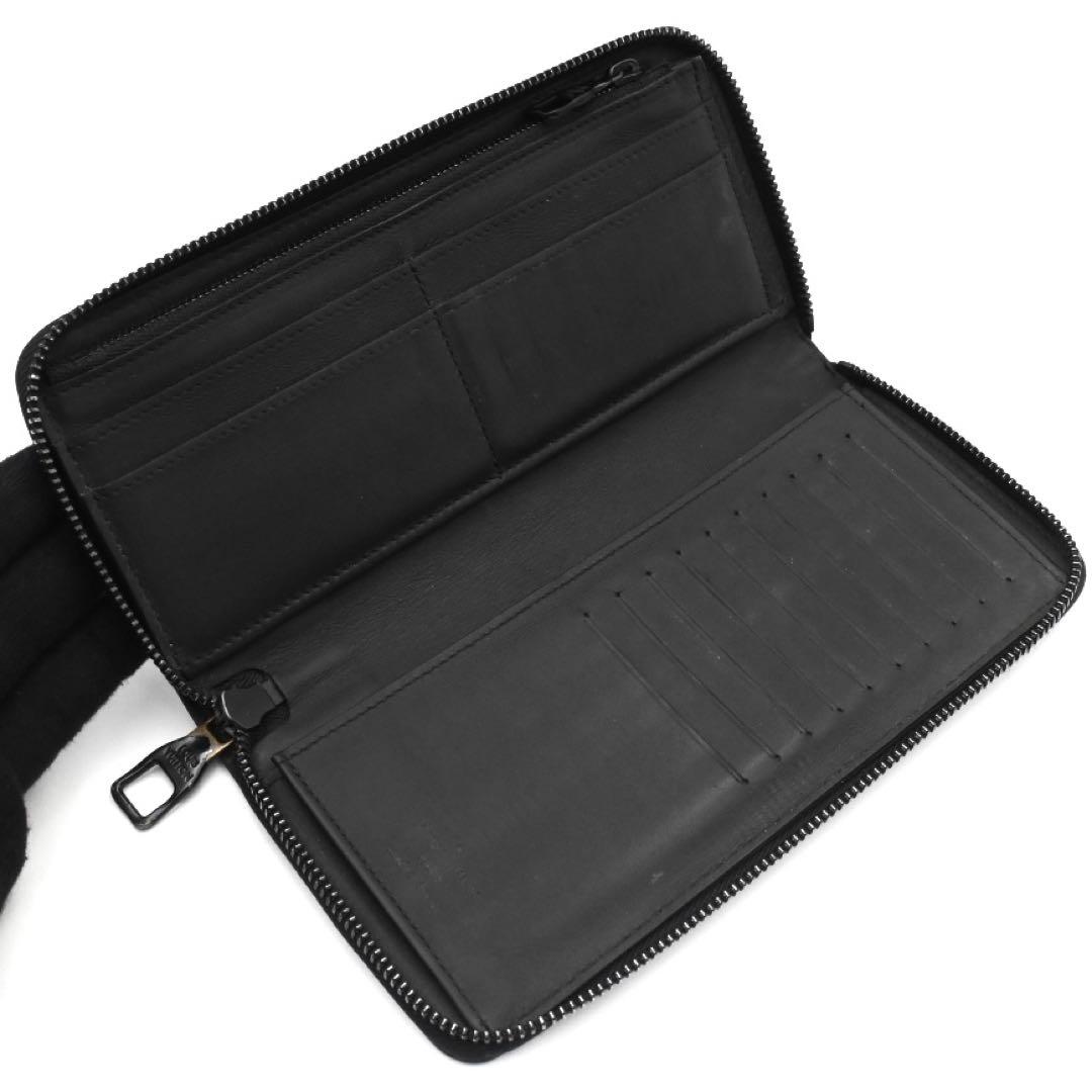 Louis Vuitton Monogram Seal Zippy Wallet Vertical Black — view 3
