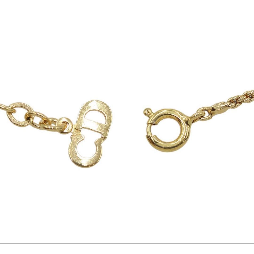 Christian Dior CD Logo Chain Necklace