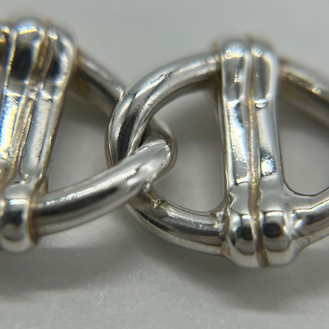 Gucci Anchor Chain Toggle Bracelet Sv925 Old