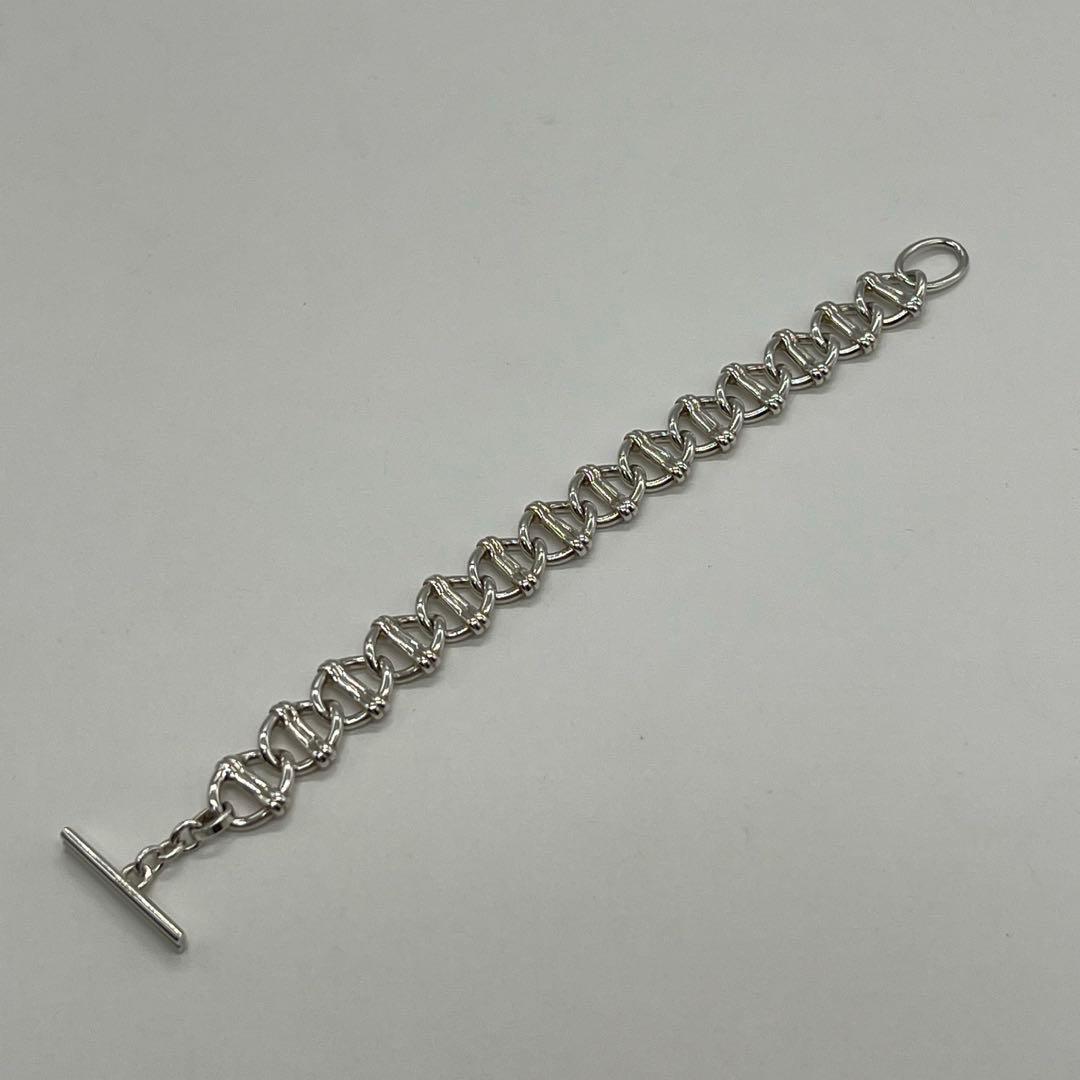 Gucci Anchor Chain Toggle Bracelet Sv925 Old