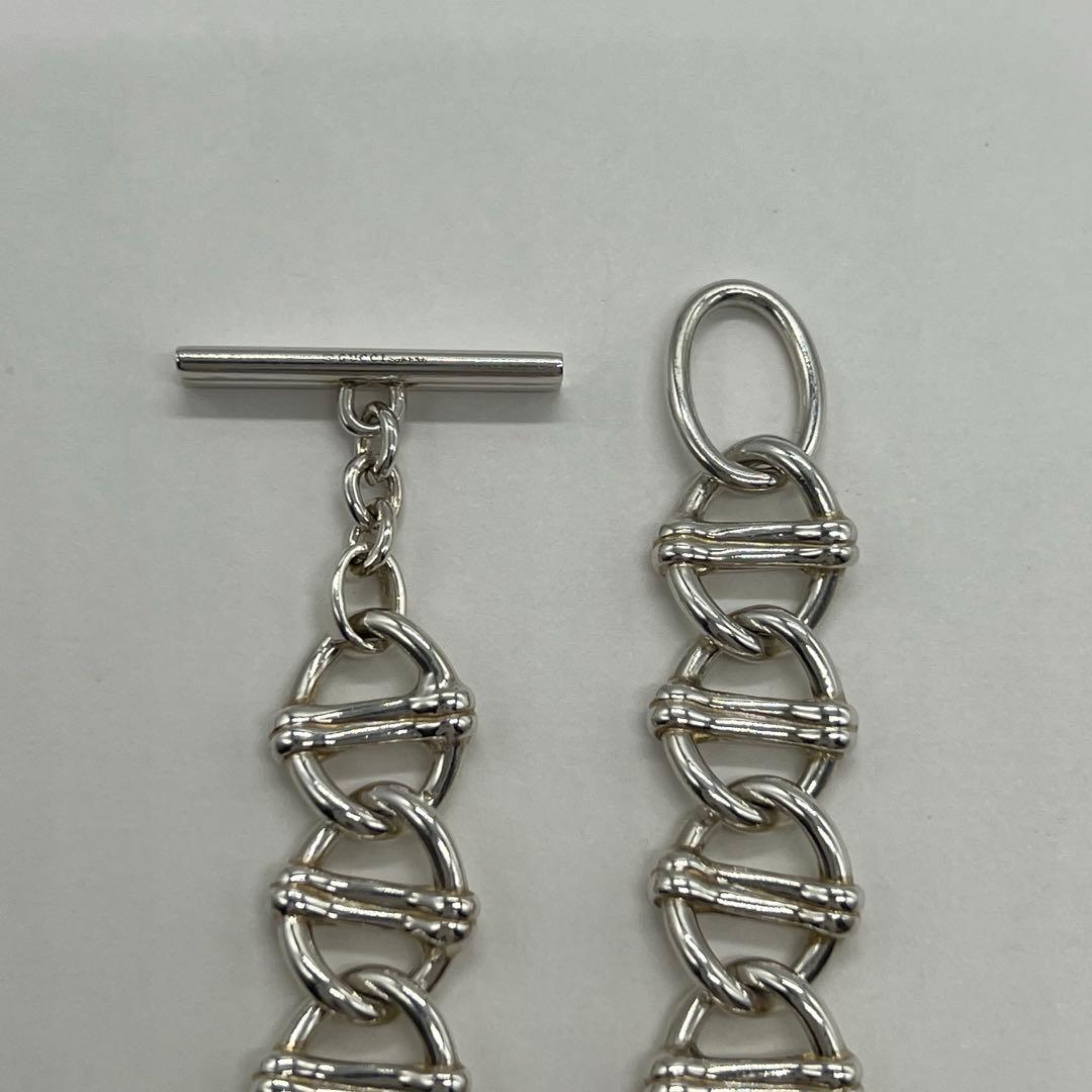 Gucci Anchor Chain Toggle Bracelet Sv925 Old