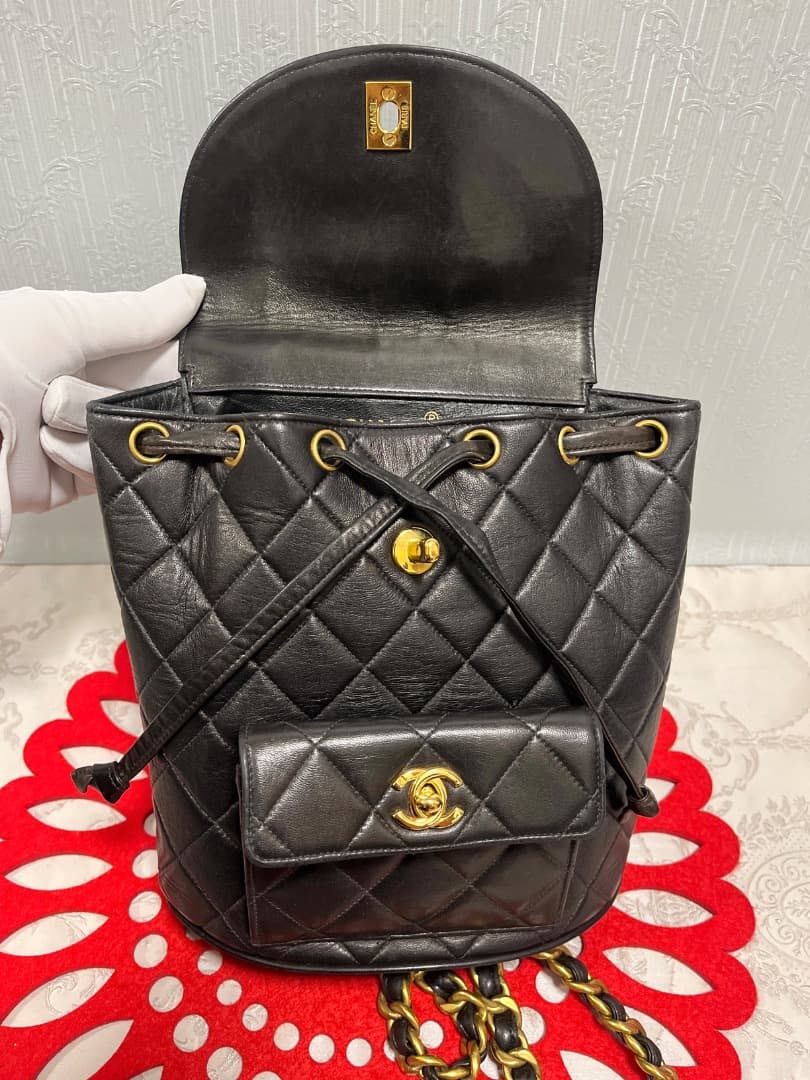 Chanel Quilted Backpack Duma — view 7