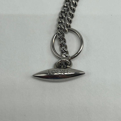 Loewe Anagram Logo Necklace Metal 70 — view 7