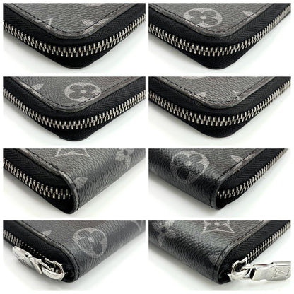 Louis Vuitton Wallet Monogram Eclipse Zippy with — view 6