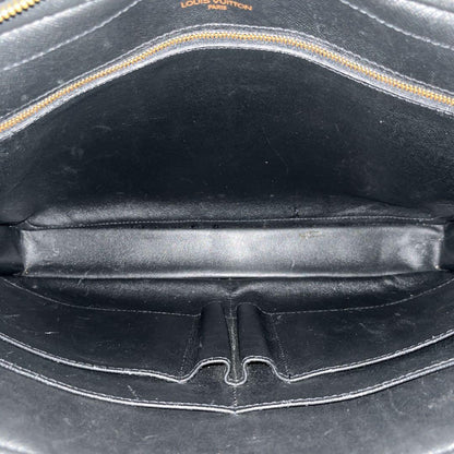 Louis Vuitton Business Bag Porte Documents Voyage Epi A4 Black
