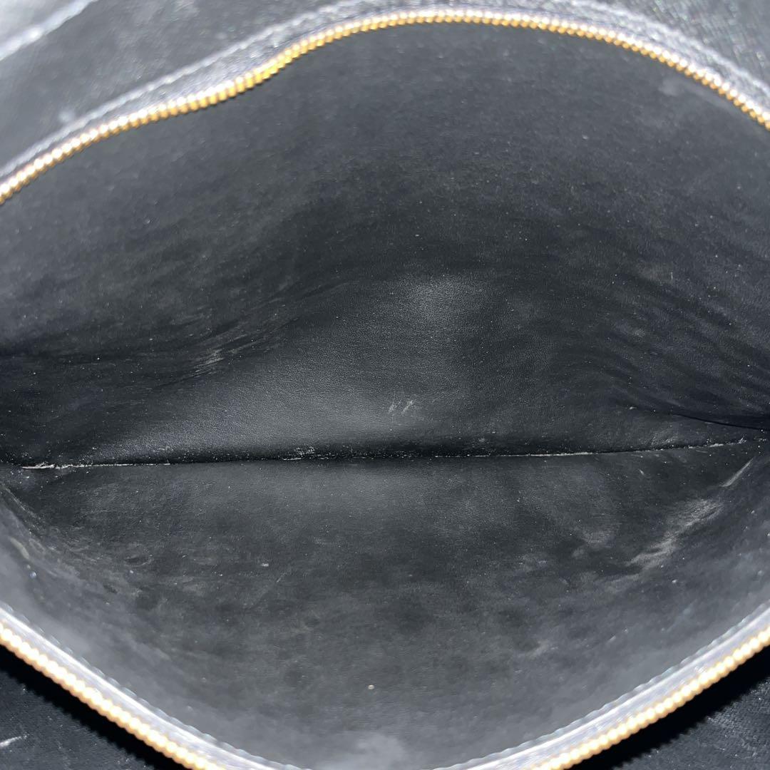 Louis Vuitton Business Bag Porte Documents Voyage Epi A4 Black