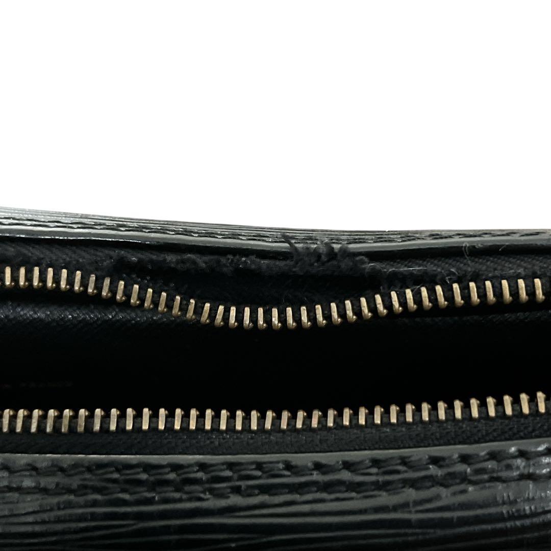 Louis Vuitton Business Bag Porte Documents Voyage Epi A4 Black