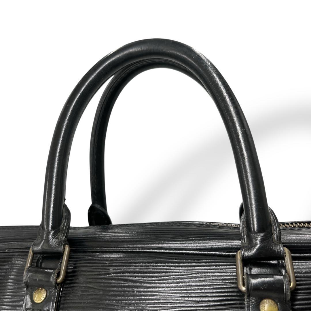 Louis Vuitton Business Bag Porte Documents Voyage Epi A4 Black