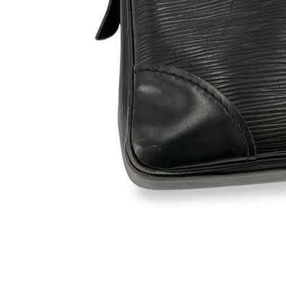 Louis Vuitton Business Bag Porte Documents Voyage Epi A4 Black