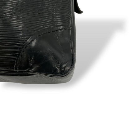 Louis Vuitton Business Bag Porte Documents Voyage Epi A4 Black