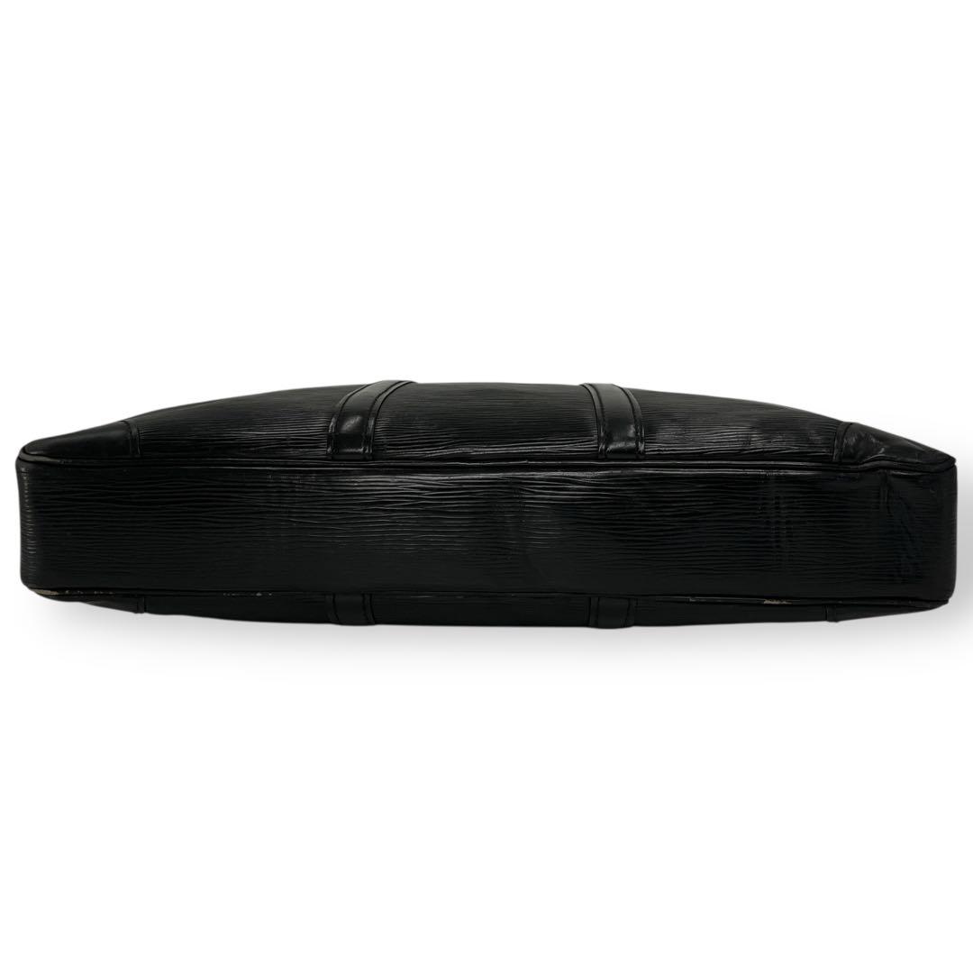 Louis Vuitton Business Bag Porte Documents Voyage Epi A4 Black