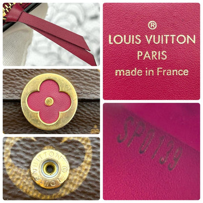 Louis Vuitton Monogram Portefeuille Flor Compact Wallet — view 8