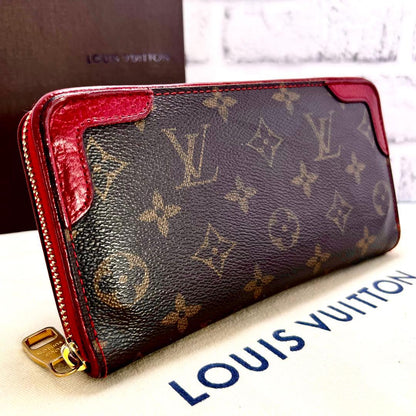 Louis Vuitton Monogram Retiro Zippy Wallet