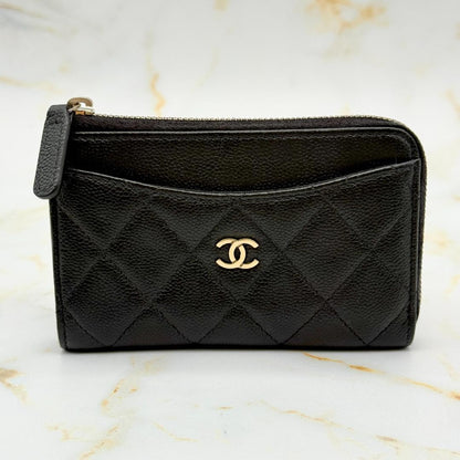 Chanel Caviar Leather Fragment Case Shoulder Bag